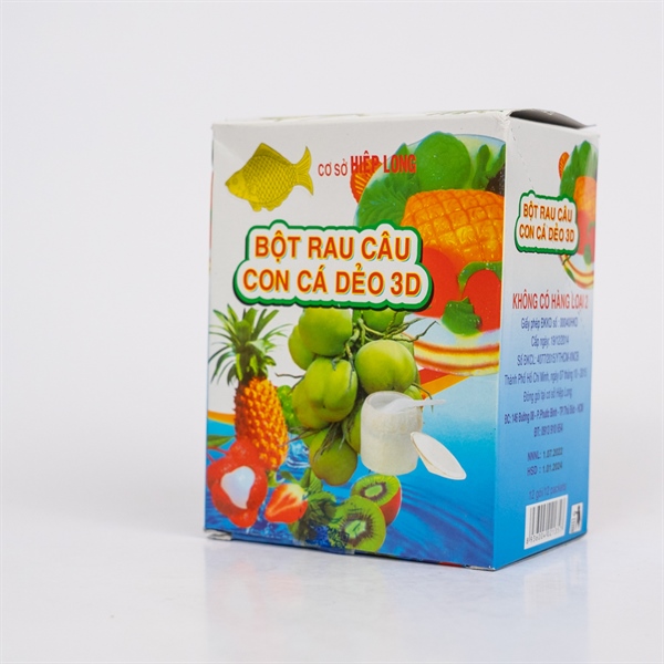 [Hoàn Tiền 15%] Bột Rau Câu Cá Dẻo Túi 12Gram