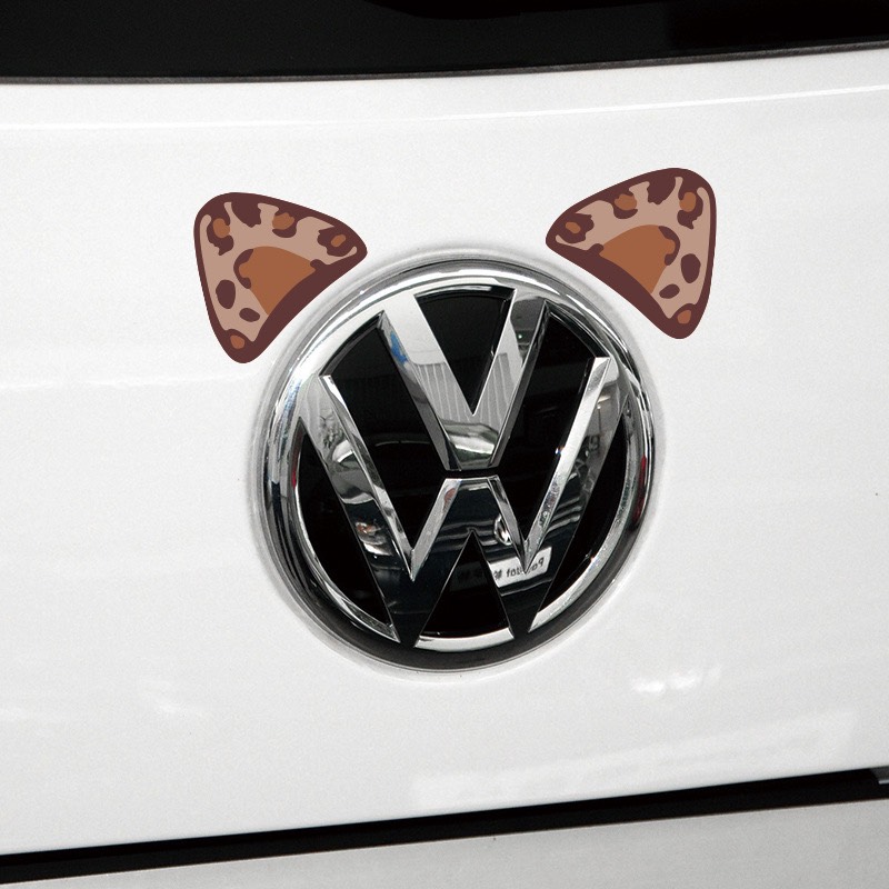 Sticker Dán Xe Ô Tô , Decal hình thú cưng dán ô tô dễ thương - Trang trí ngoại thất xe ô tô Decal dán ô tô dễ thương