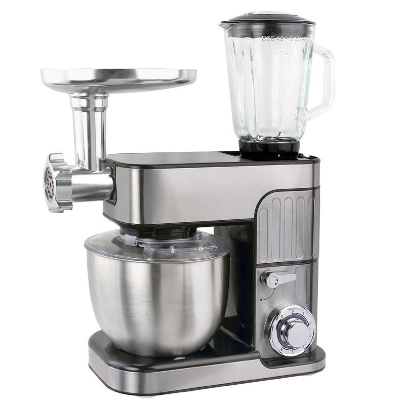 Máy trộn bột làm bánh, đánh trứng, đánh kem, xay thịt, xay trái cây, cán sợi mì... làm bếp toàn năng 7 trong 1