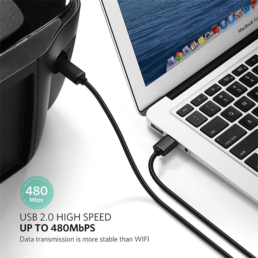 Cáp máy in Ugreen 10845 dài 1,5m chính hãng - Hapustore