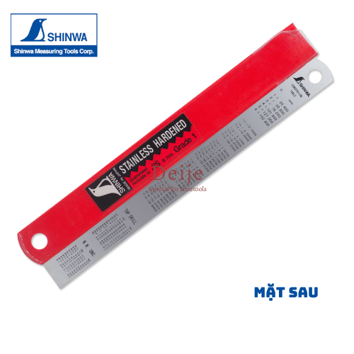 Thước thép thẳng SHINWA 15cm - 6inch