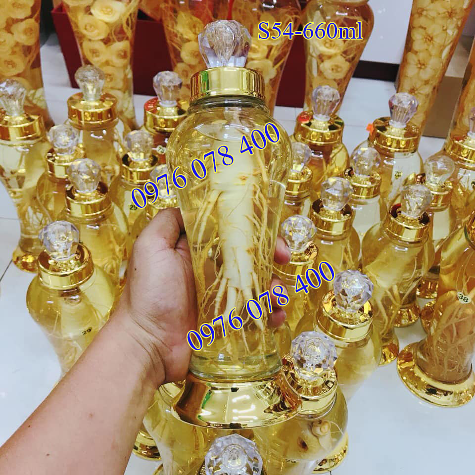 Bình Ngâm Rượu Hàn Quốc 660ml (Bình Sâm)