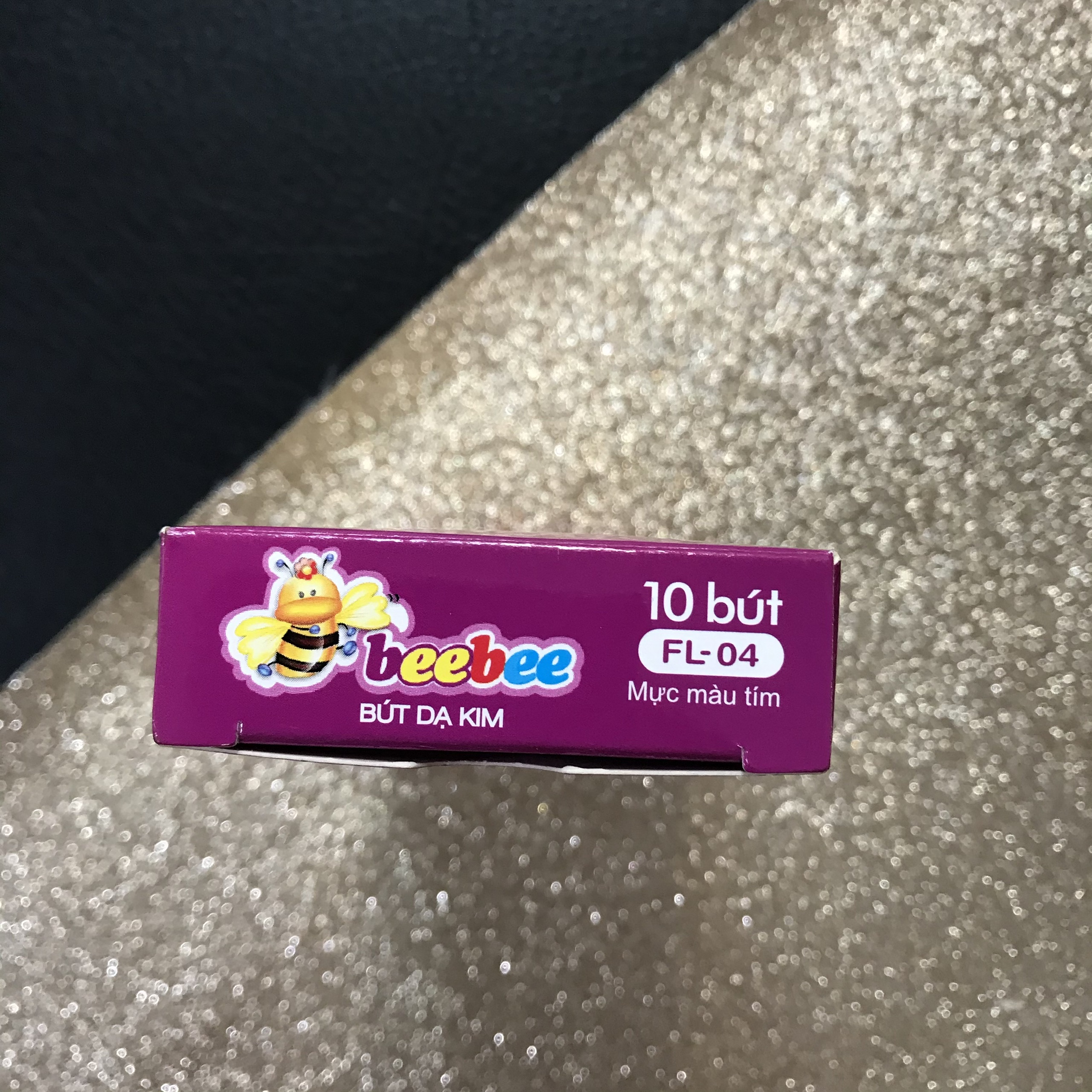 [HCM]Hộp Bút dạ Kim FL-04/BEE [10 bút] - Bút Lông Kim