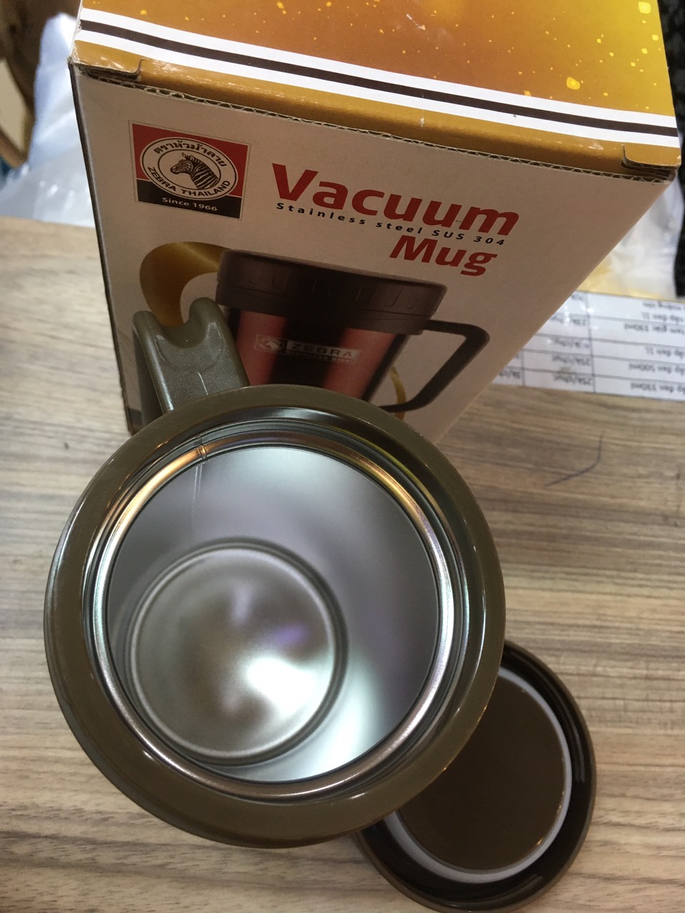 Ca giữ nhiệt zebra 500ml