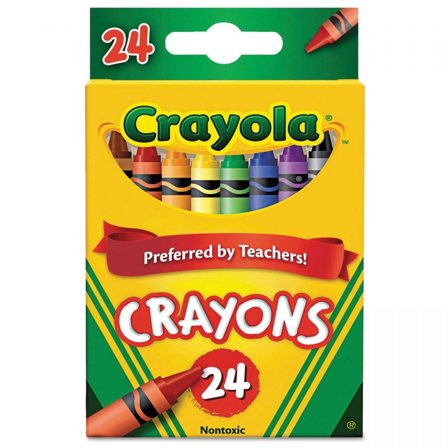 BÚT SÁP MÀU CRAYOLA 8/16/24/64 MÀU