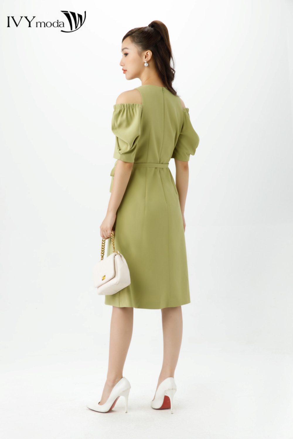 Đầm xếp Serendipity IVY moda MS 48B9296