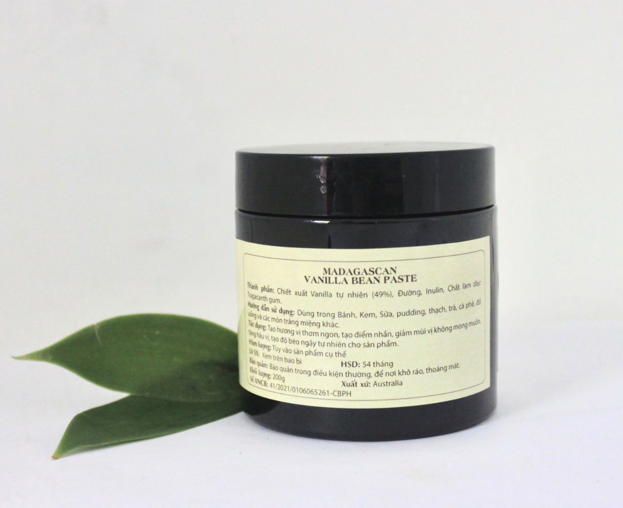 Madagascan Vanilla Paste, lọ 200g