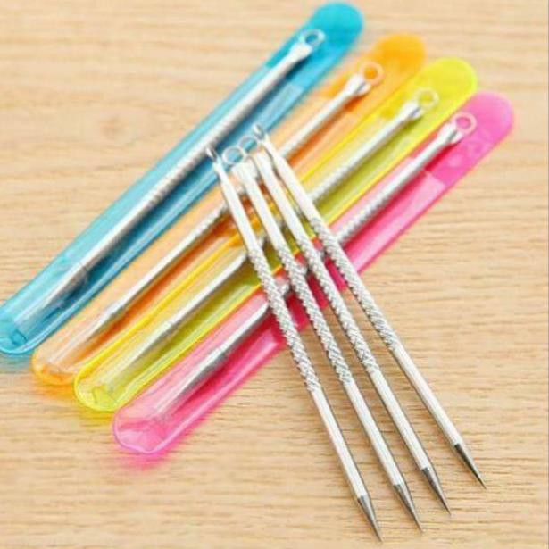 Que nặn mụn siêu rẻ 2 đầu không gỉ