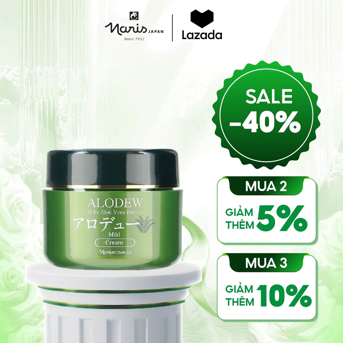 Kem dưỡng da Naris Alodew Cream 97g