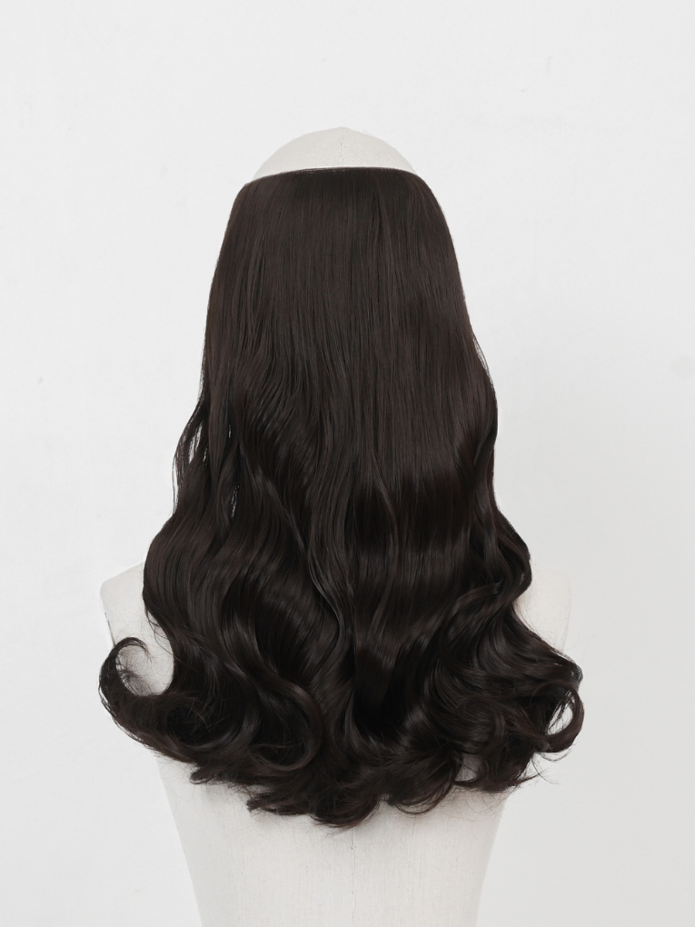 Tóc Kẹp U CAPELLI Dáng Xoăn Sóng Nước 45cm