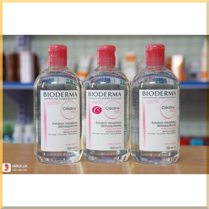 Nước tẩy trang Bioderma Créaline H2O ( dành cho da nhạy cảm hoặc da khô)
