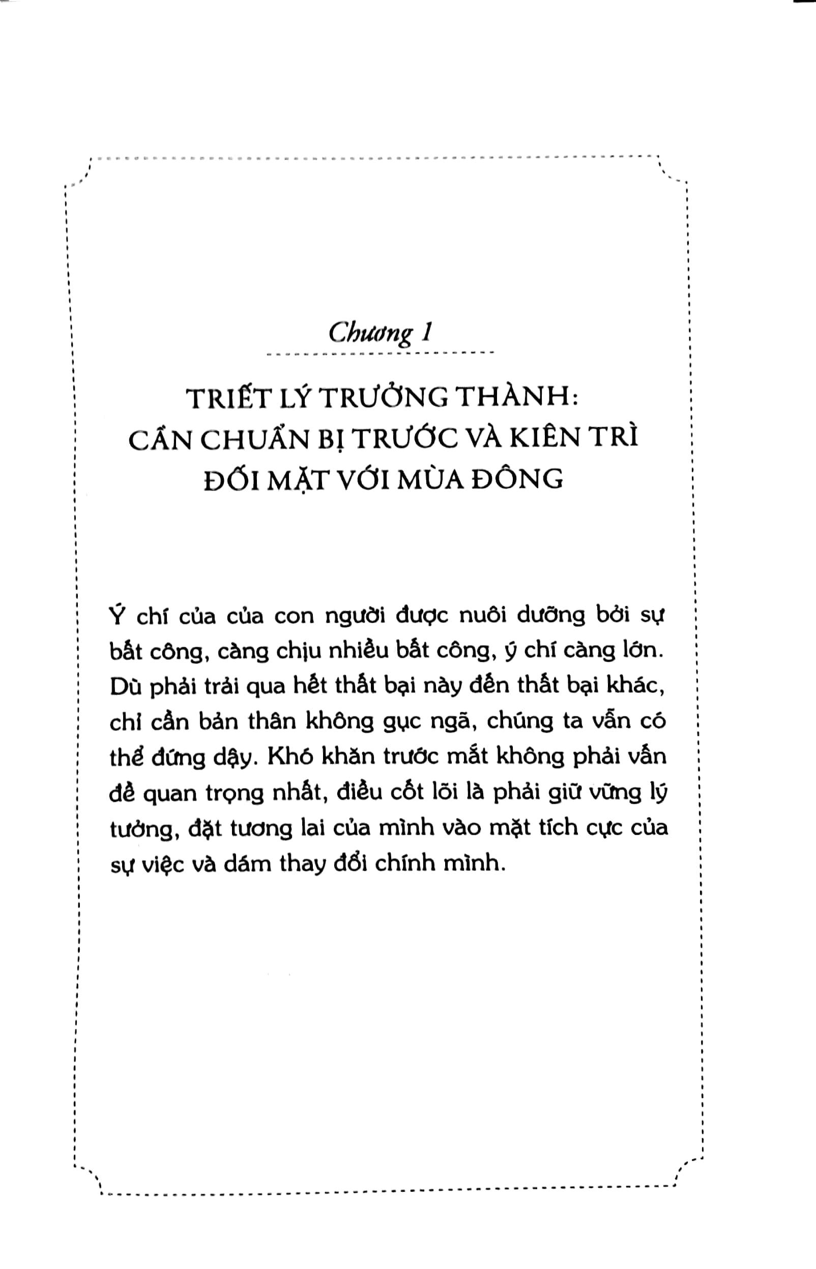 Mã Vân- Triết lý sống của tôi
