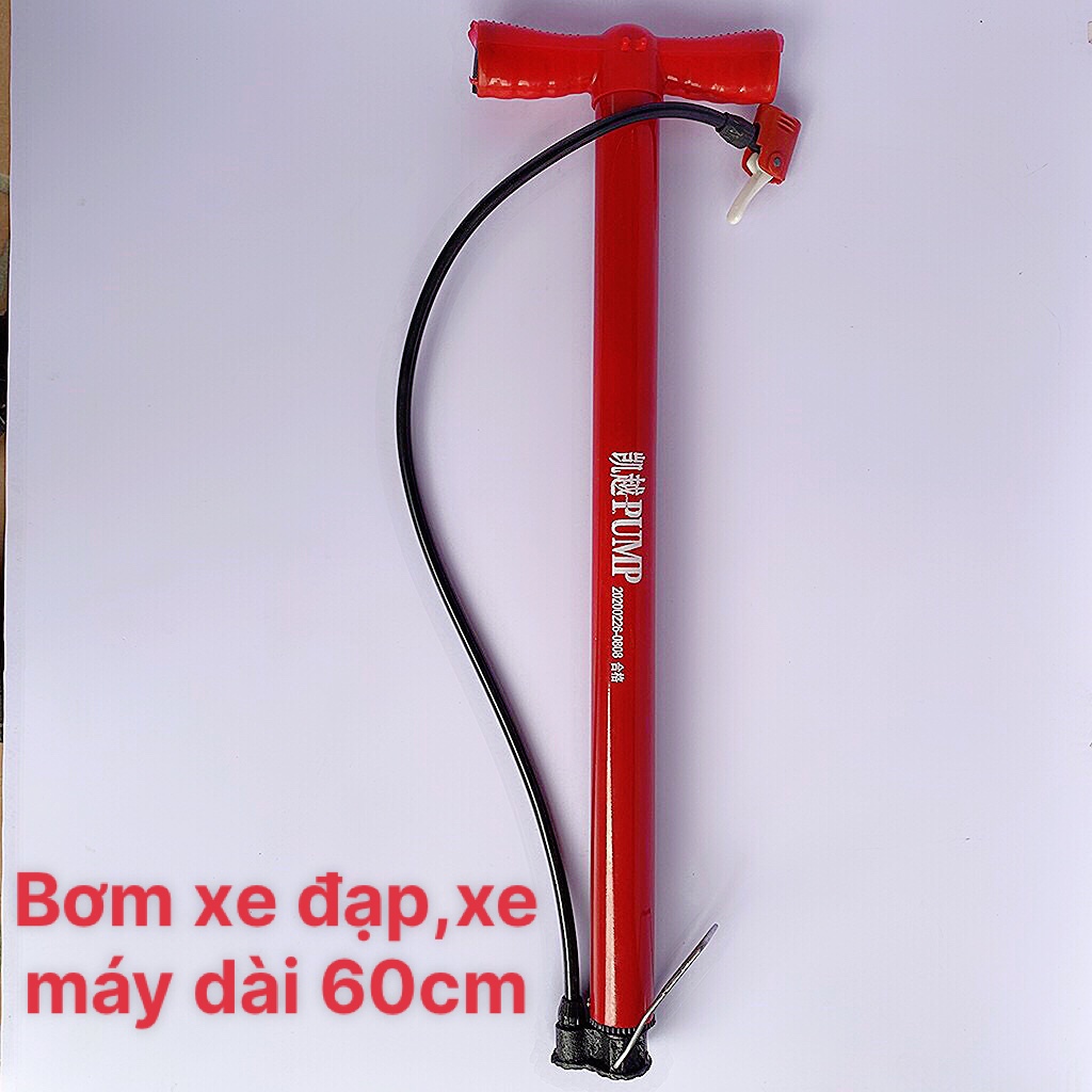 Ống bơm xe đạp , xe máy tiện lợi, loại tốt