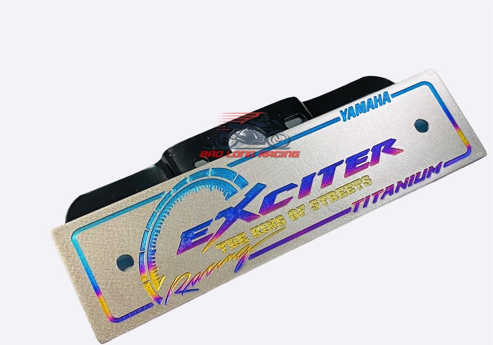 Bảng tên TITANIUM điện phân dành cho EXCITER (100% TITAN)