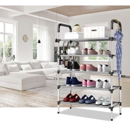 Kệ Giày Dép 5 Tầng Inox..