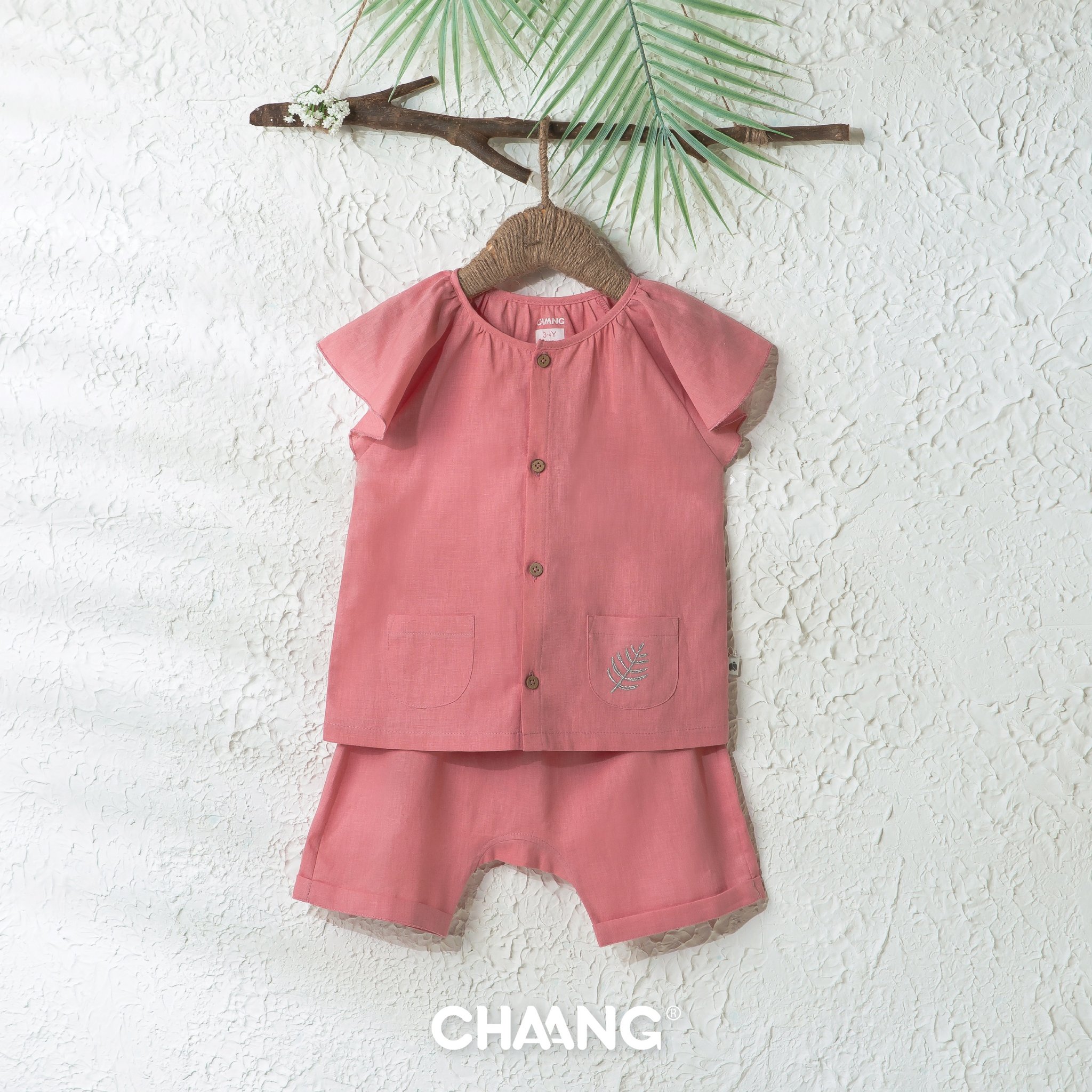 Bộ đũi cộc Chaang bé gái