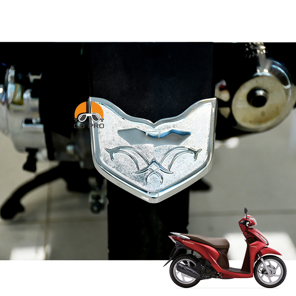Combo Ốp Mỏ & Đuôi Dè VISION Nhựa Xi