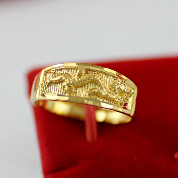 CẶP NHẪN LONG PHỤNG HUYỀN THOẠI MẠ VÀNG 18K