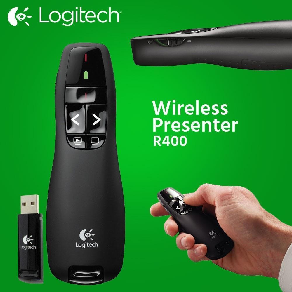Bút trình chiếu Logitech R400  ( đen)