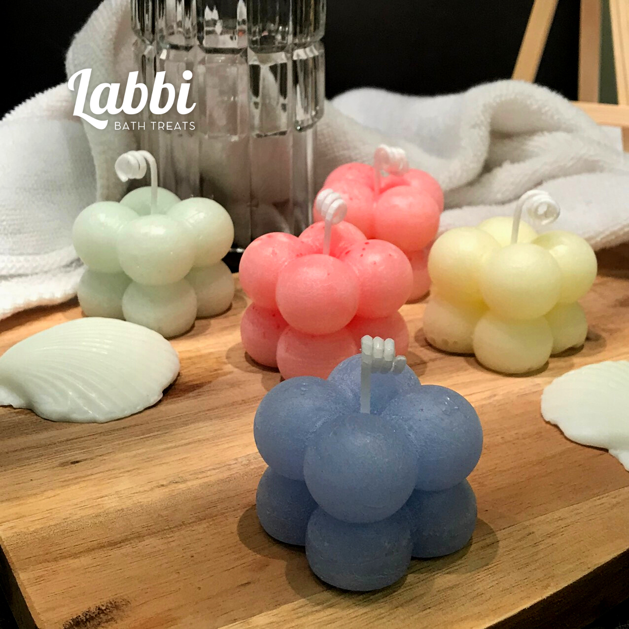 Nến trang trí / Nến thơm / Bubble Candle