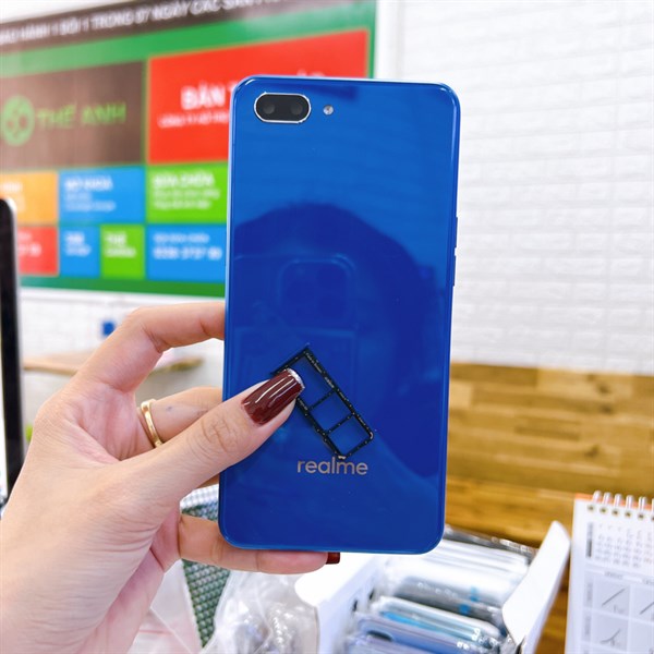 Bộ vỏ Realme C1 hàng đẹp nấu máy ngon