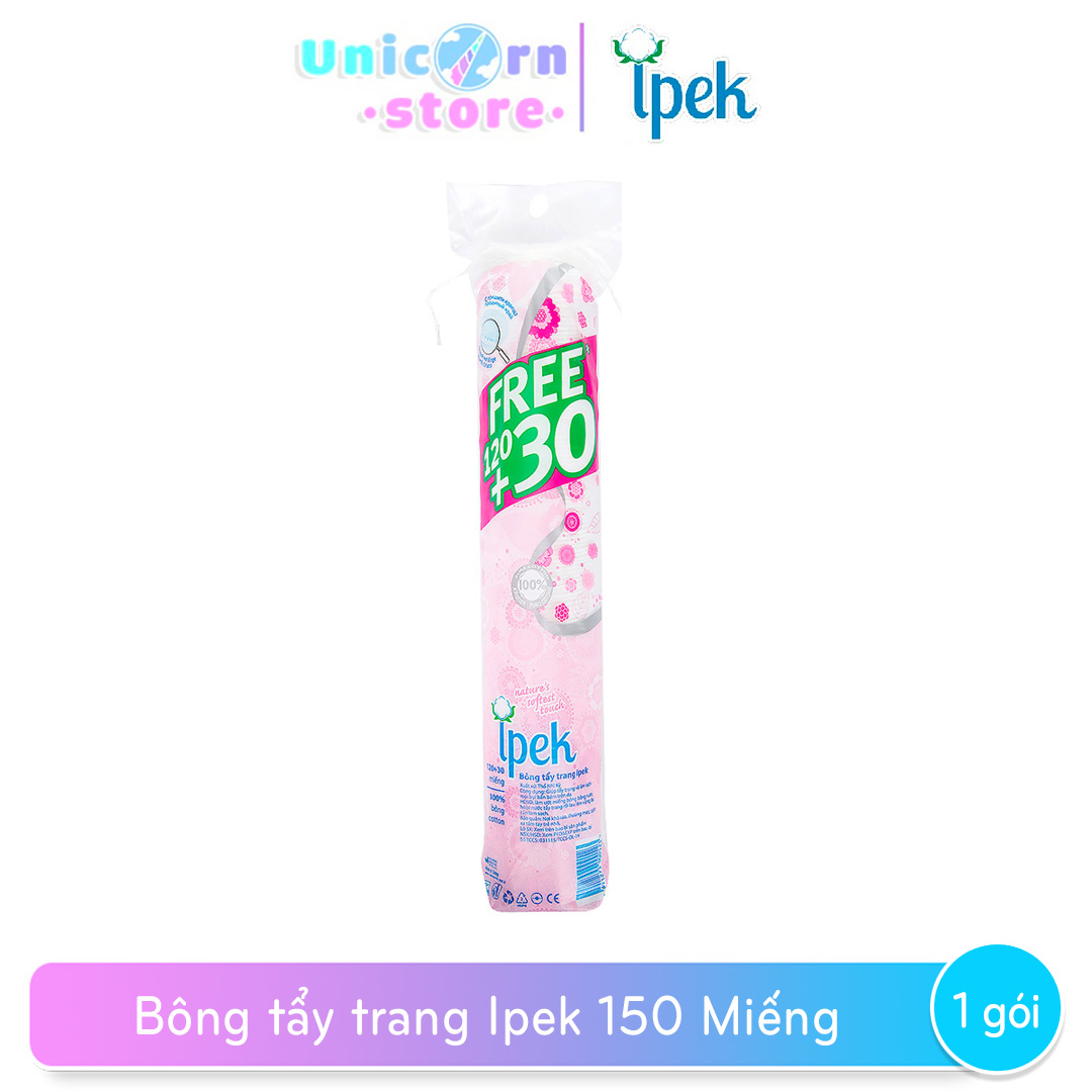 Bông Tẩy Trang Ipek Thổ Nhĩ Kỳ 150 Miếng