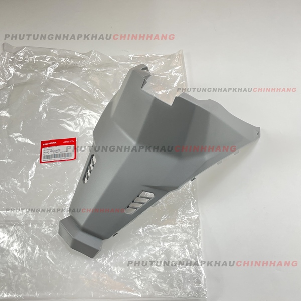 Nhựa nhám trung tâm vario click 2015 2017 đen đỏ xám chính hãng honda, ốp cốp dưới yên 80151k59a10 / 80151-k60-t00