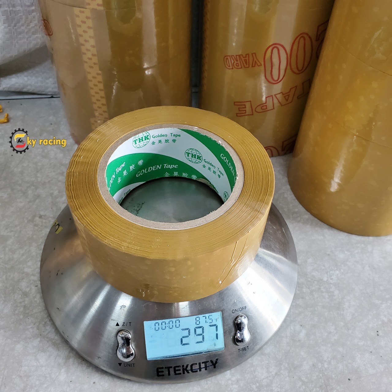 (BÁN LẺ) 1 CUỘN BĂNG KEO TRONG / ĐỤC 200 YARD
