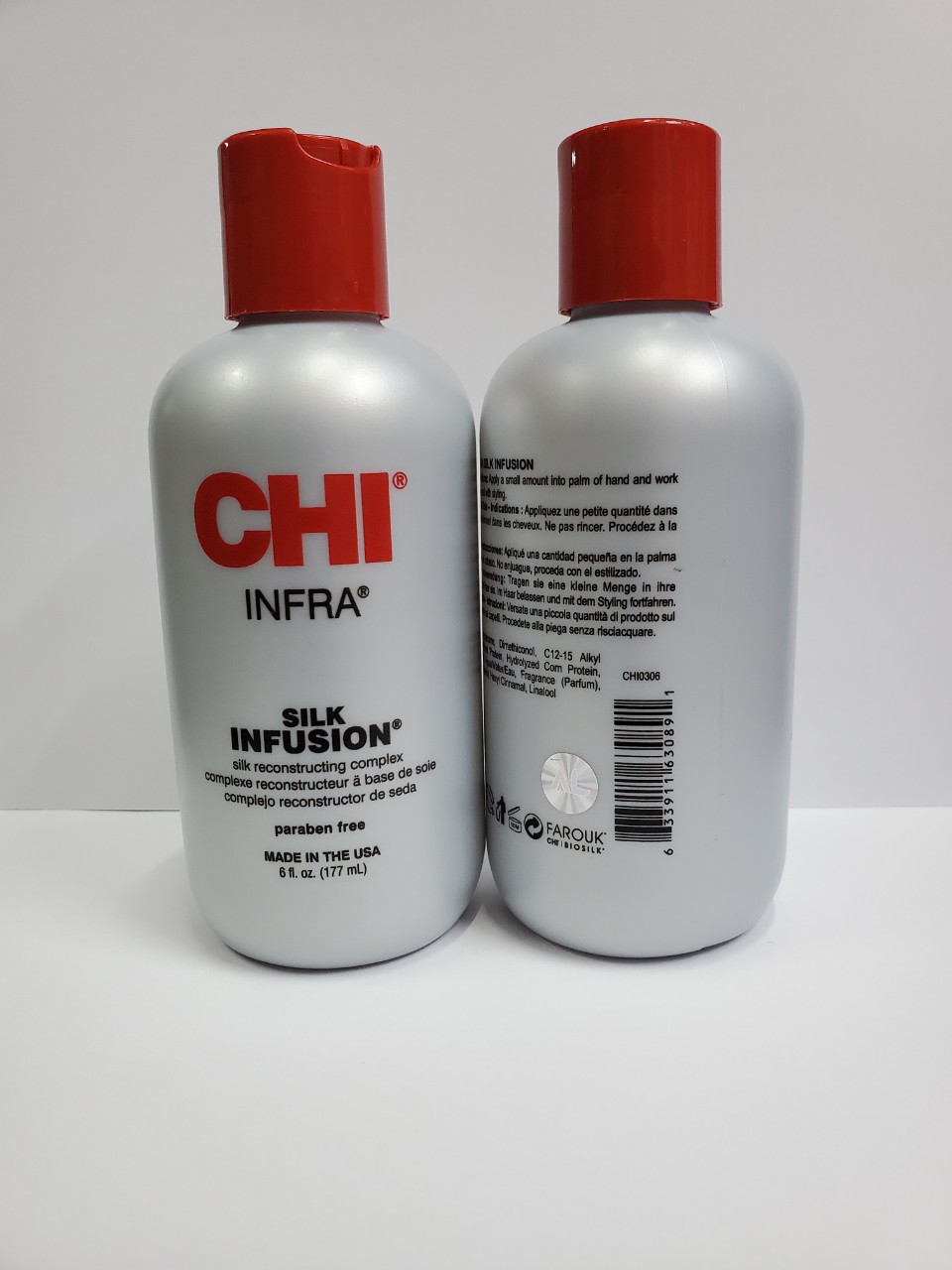 Tinh dầu dưỡng tóc CHI Silk Infusion 177ml của Mỹ