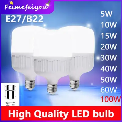 Đèn LED E27 50W/40W/30W/20W/15W/10W/5W chất lượng cao - INTL