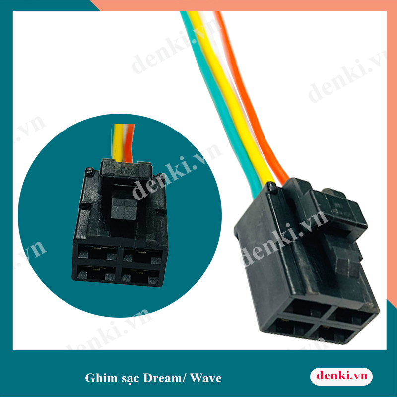 [HCM]Ghim sạc dành cho xe Dream/ Wave