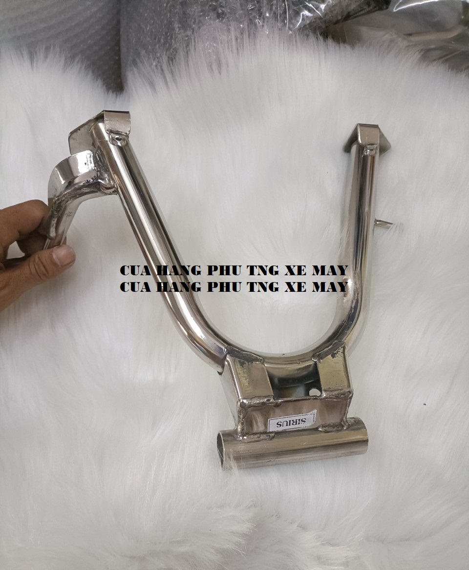 Chống đứng xe Sirius inox 304