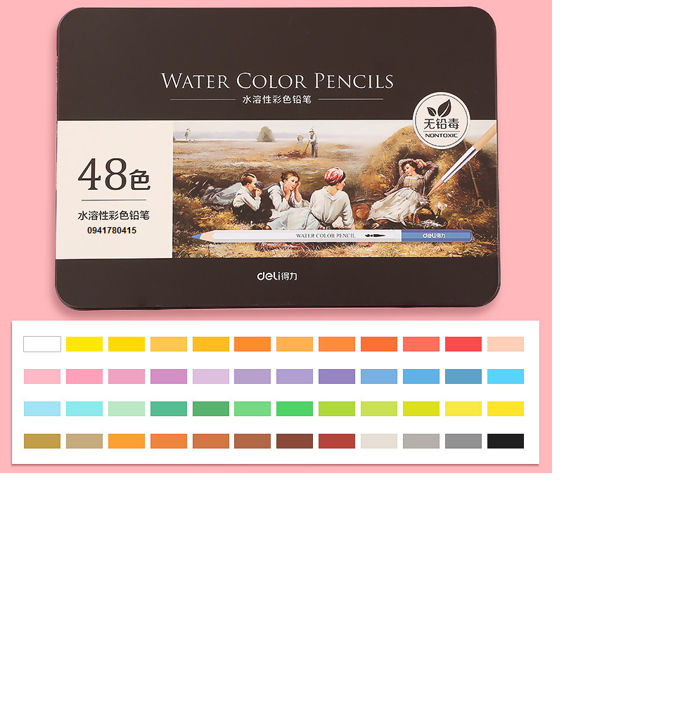 [HCM]Bộ Deli nước 48 màu