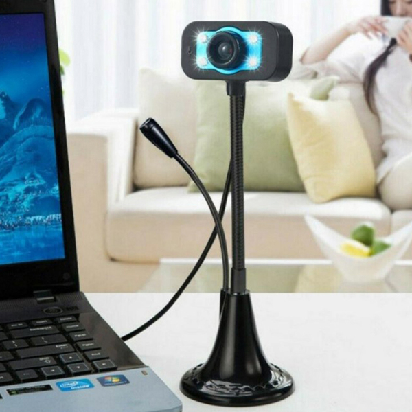 Bảng giá [Percy Julie] Thổi USB 2.0 HD Web Cam Camera Webcam Có Micrô Cho Máy Tính Xách Tay Máy Tính Để Bàn Phong Vũ