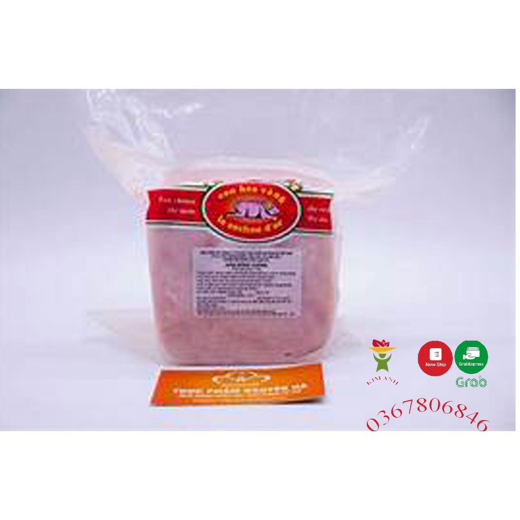 Dăm bông vuông - square ham - nguyên khối ( 1 kg/túi)