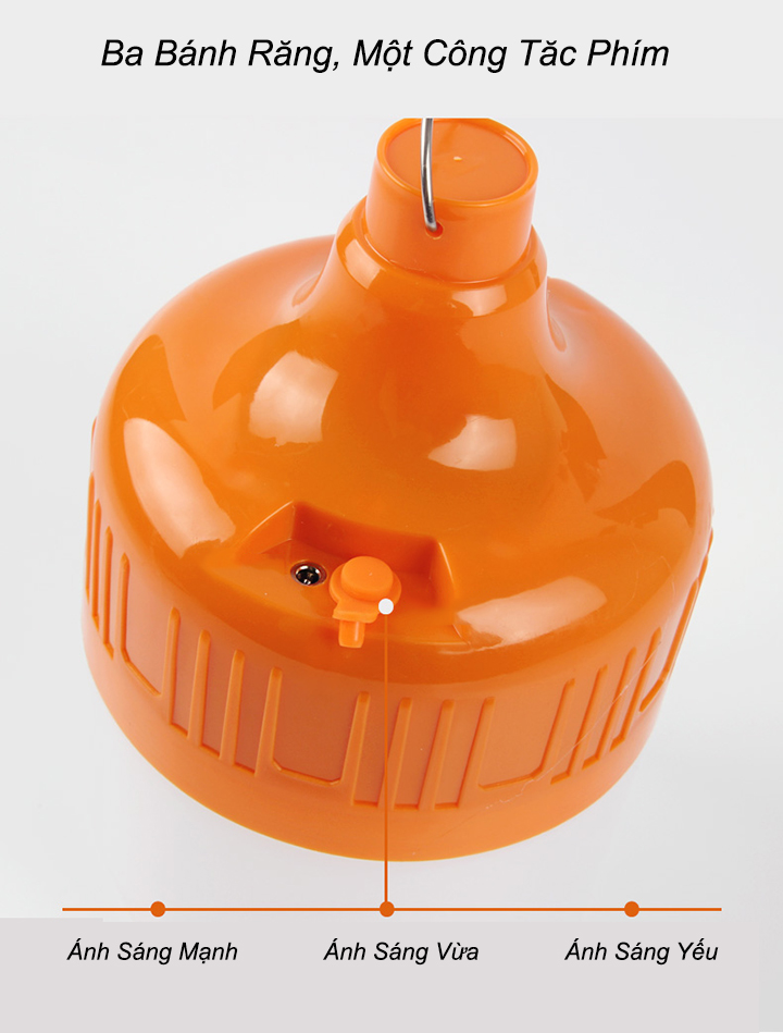 [HCM]Đèn LED Bulb Pin Sạc Tích Điện 100W