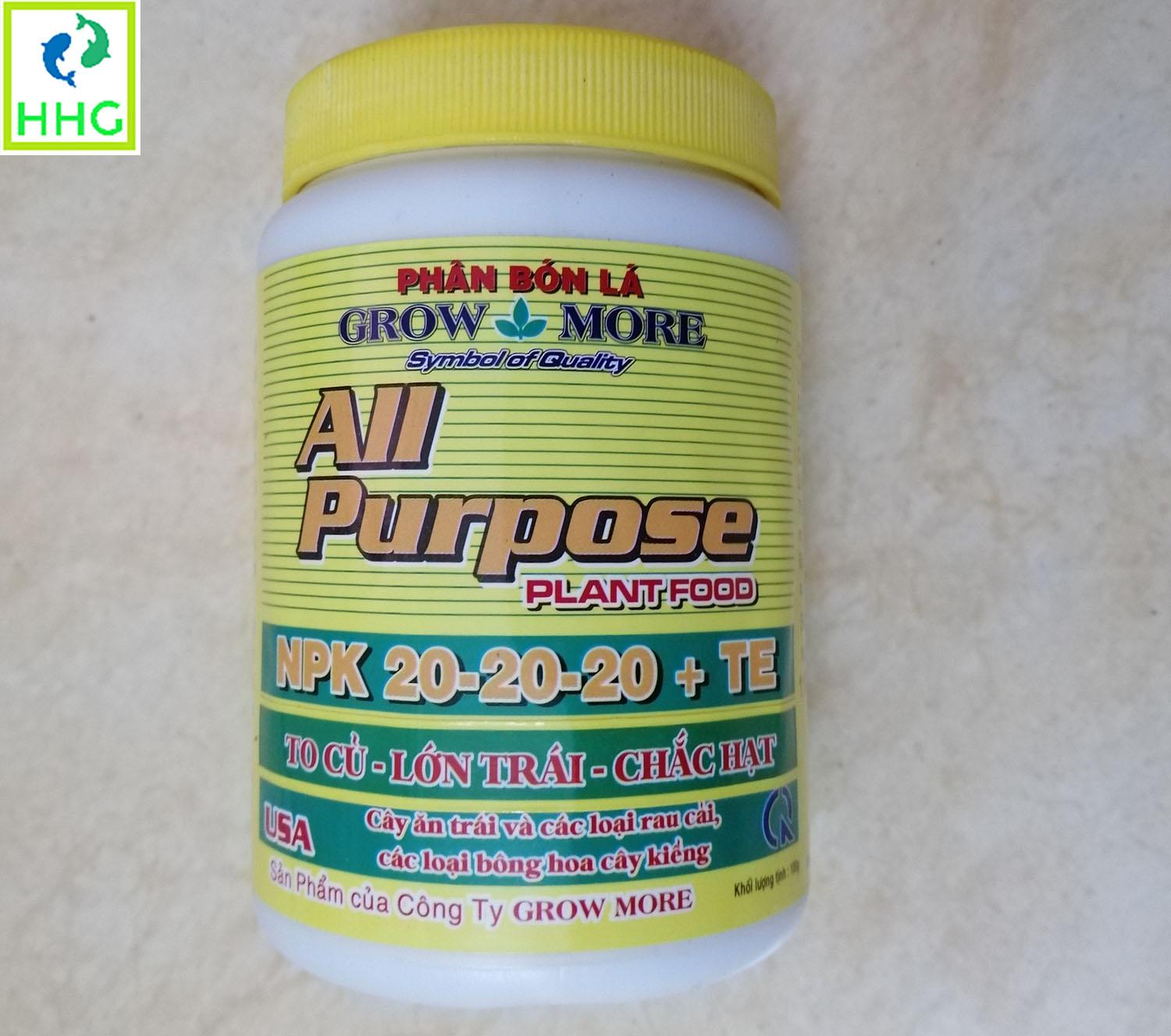 Combo 3 Boxes of Growmore Leaf Fertilizer (Usa) Npk + Te