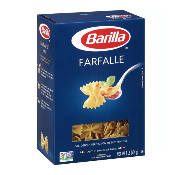 NUI HÌNH NƠ BARILLA 500G 500G