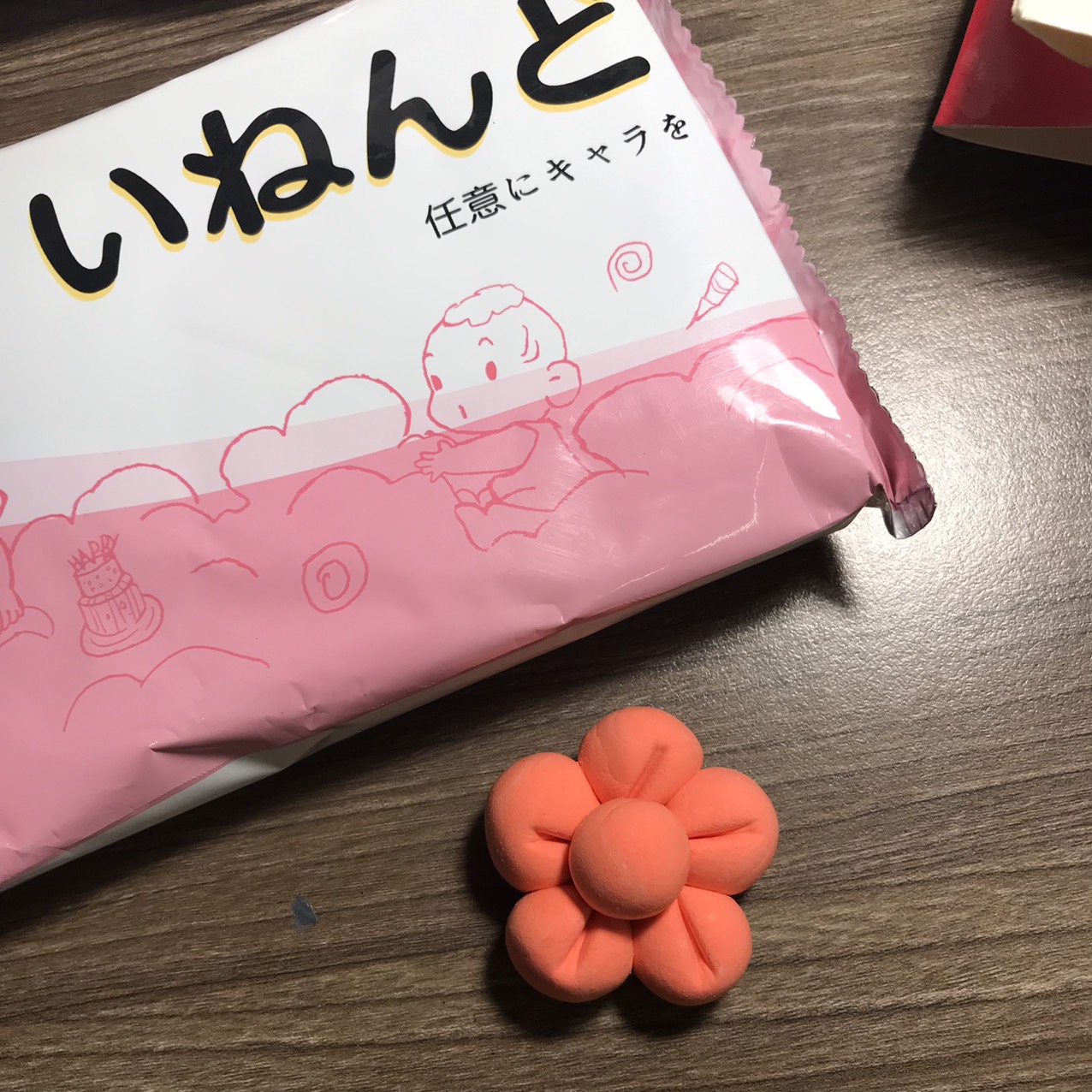 Đất sét tự khô,bột giấy Inedo Nhật Bản 70g - Đất siêu nhẹ