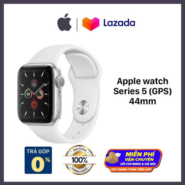 Apple Watch Series 5 44mm GPS - Genuine VN/A - 100% New (Not Activated, Not Used) - 12 Months Warranty At Apple Service - 0% Installment Payment via Credit card - MWVF2VN/A & MWVD2VN/A