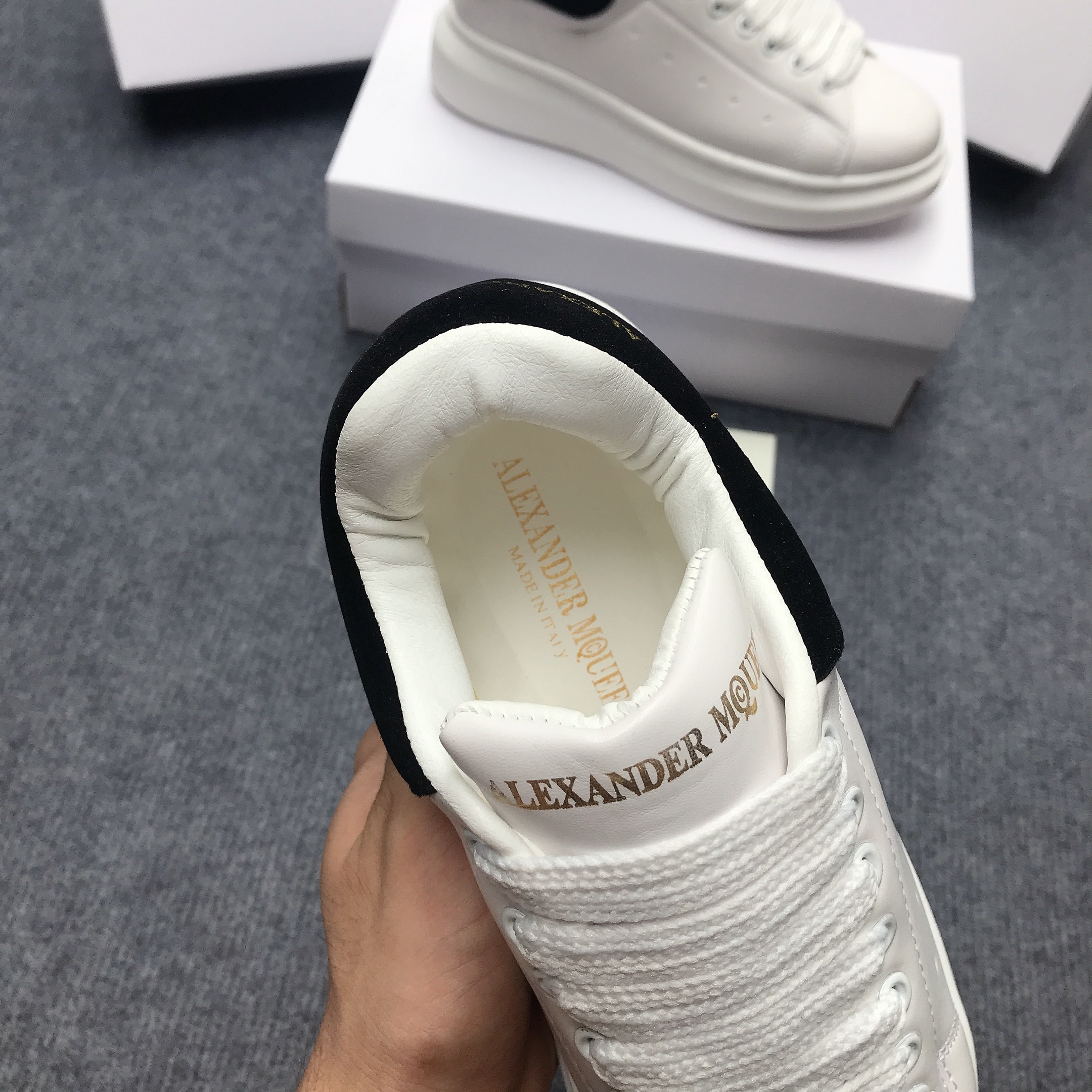 [Fullbox, Bill + Tất + Lọ tẩy trắng] Giày thể thao nam nữ Alexander Mcqueen 36-43