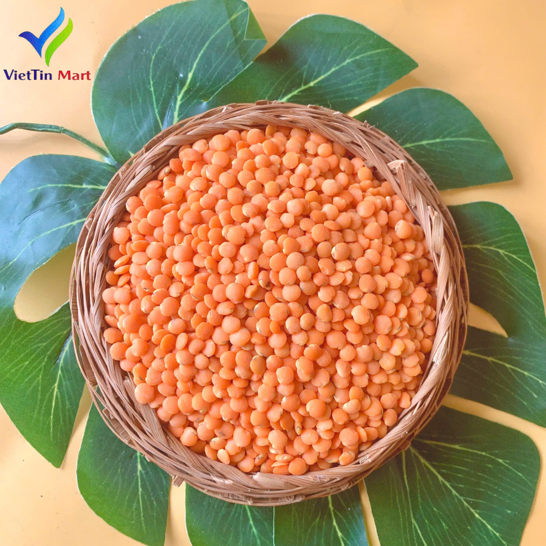1kg_ Đậu lăng đỏ( hạt chưa chế biến) -Viettin Mart,