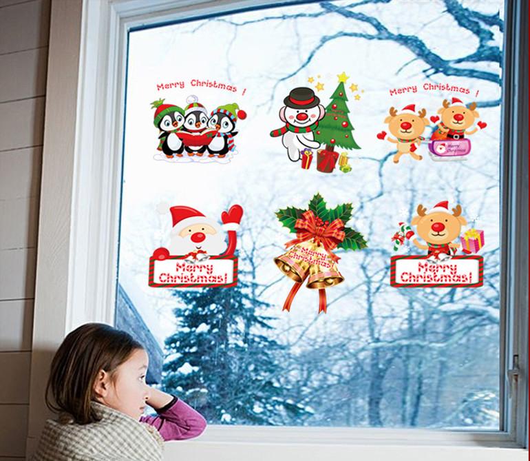 [HCM]Decal Trang Trí 6 Khung Ảnh NOEL