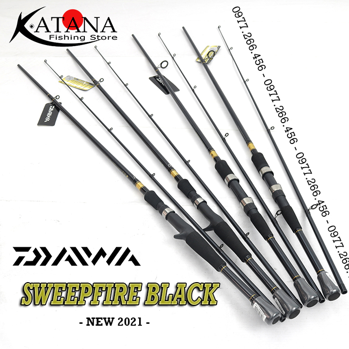 Cần câu lure daiwa sweepfire black - new 2021