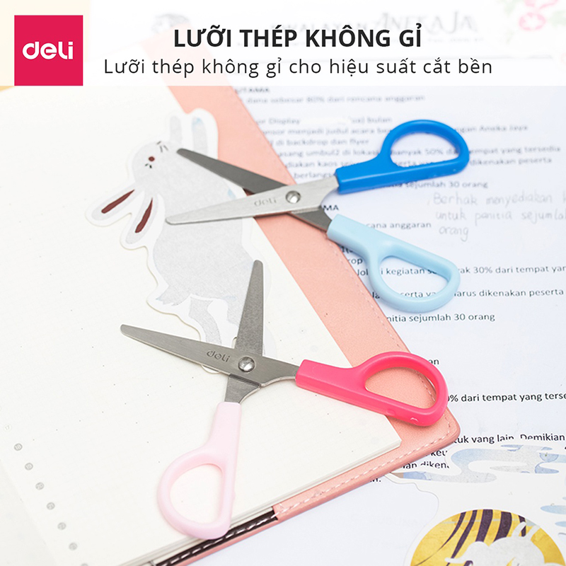 Kéo học sinh 121mm 6021 (Deli)