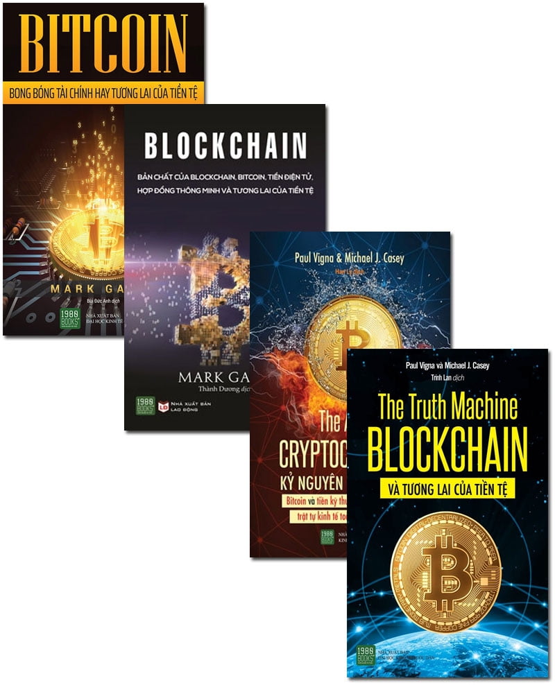 Fahasa - Combo Sách Hay Blockchain (Bộ 4 Cuốn)
