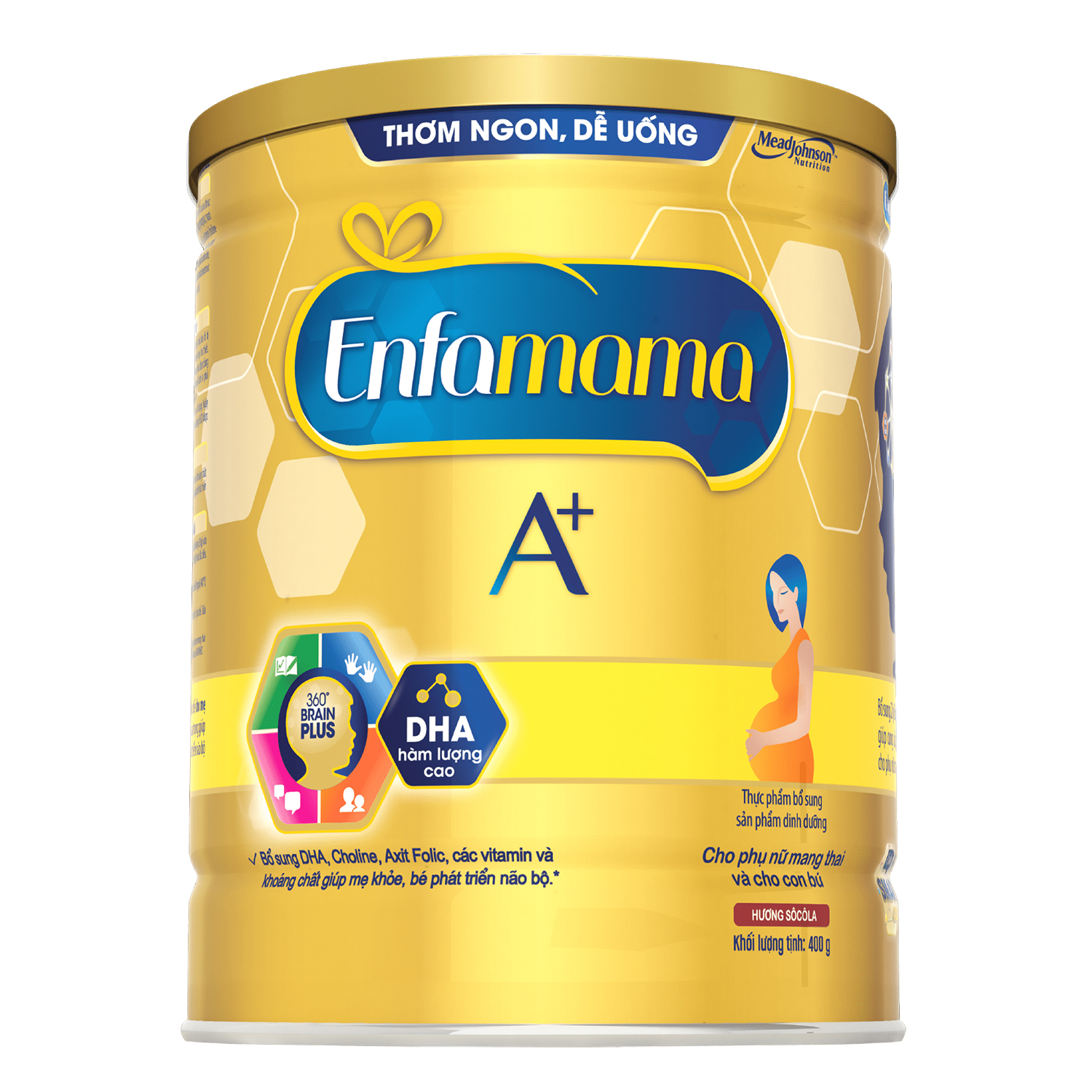 Sữa bầu cho mẹ Enfamama A+ Chocolate - Vanilla 400g