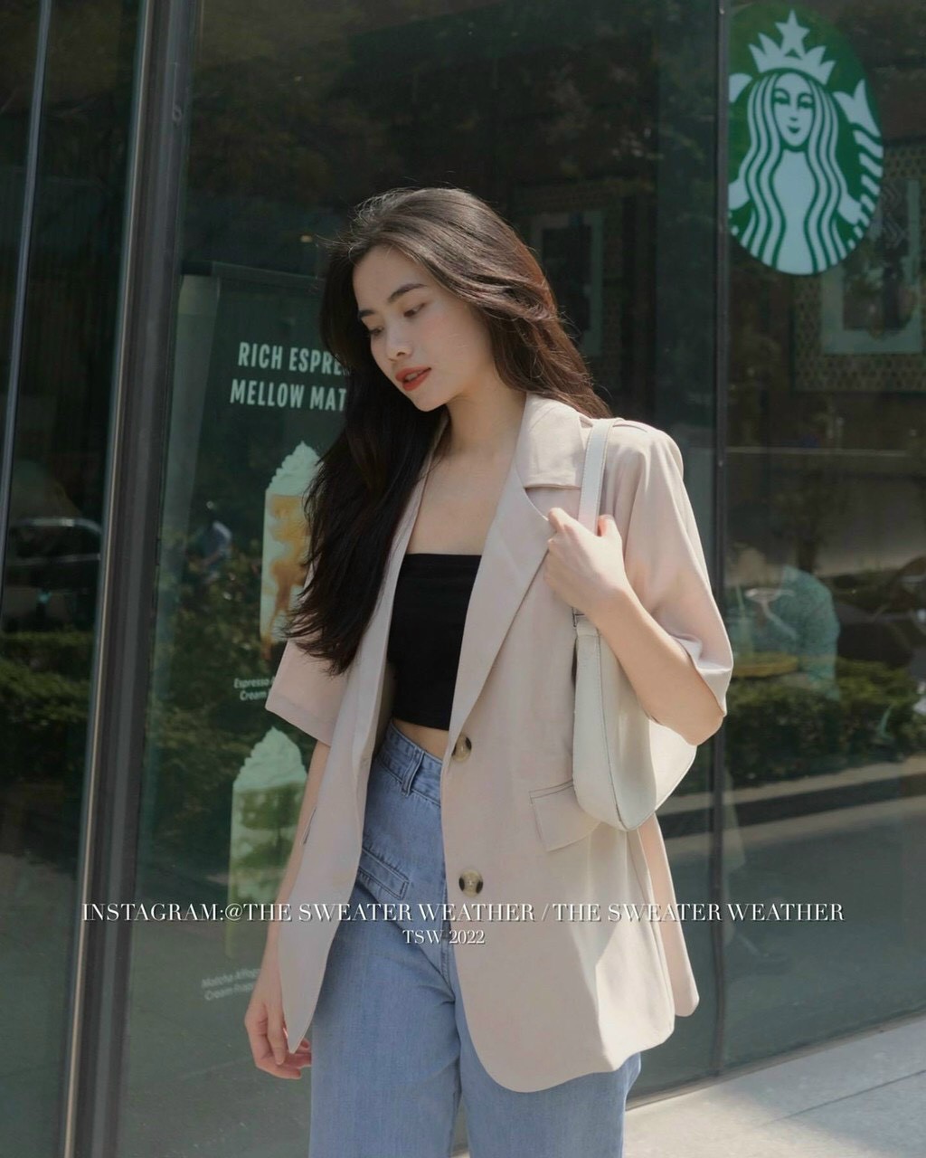 Áo Khoác Nữ Blazer 1 Lớp Tay Ngắn