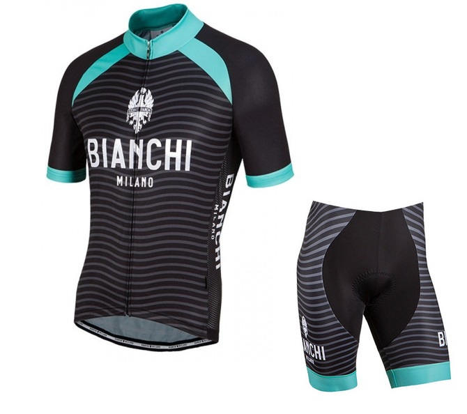 Bộ quần áo ngắn đạp xe Bianchi 04 hàng cao cấp