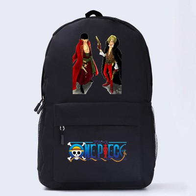 HOT BST Balo Đi Học One Piece Mũ Rơm ( Luffy,Ace, Zoro, Law, Râu Trắng,...)
